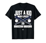 Just A Boy Who Loves Daulton Varsho Toronto Baseball MLBPA T-Shirt
