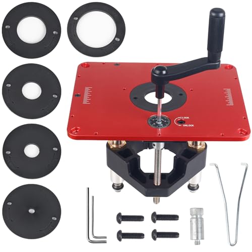 Router Lift for 3-1/2 Diameter Motors