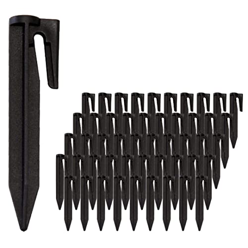 Lawn Mower Ground Anchors Boundary Wire Ground Pegs Hooks for Robotic Lawnmower 8.5cm 50PCS Robotic Lawnmower Supplies