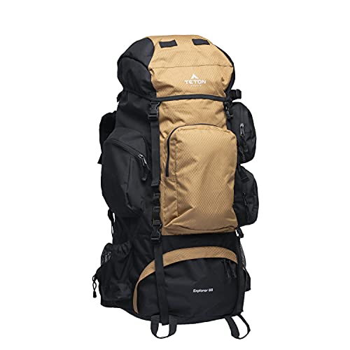TETON Sports Explorer Backpack Full Internal Frame - Adjustable Backpacking...