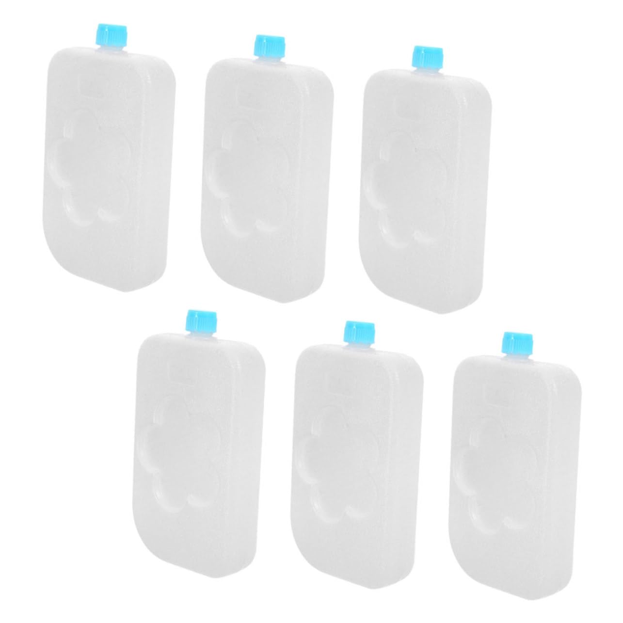 DOITOOL 6Pcs Reusable Ice Packs for Coolers Efficient Cooling Supply for Air Cooler Fans Lunch Boxes Outdoor Activities Easy to Use for Camping and Hiking