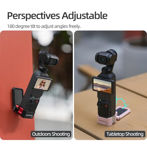 Support magnétique pour DJI Osmo Pocket 4 idéal en vlogging de voyage