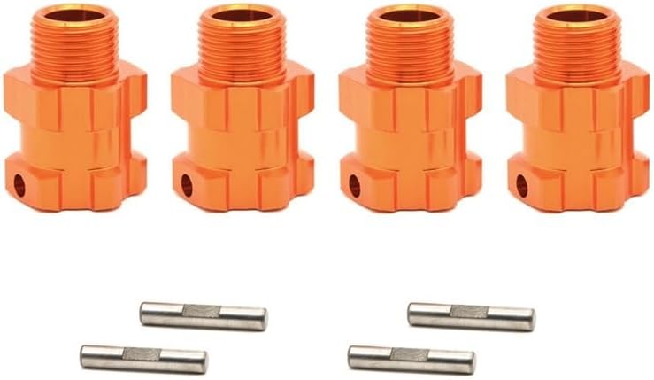 4PCS 17mmヘックスホイールバブアダプター8625の ZDレース DBX-07 DBX07 1/7 RC車のアップグレード部品
