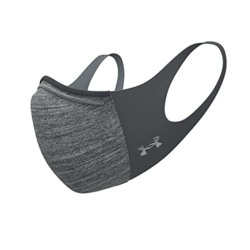 Under Armor Sports MASK Featherweight (S/M, Product ColorsPitch Gray/Silver Chrome – 012)