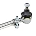 Tie Rod, King Pin Left Side, Chrome, Beetle 56-65, Compatible with Dune Buggy