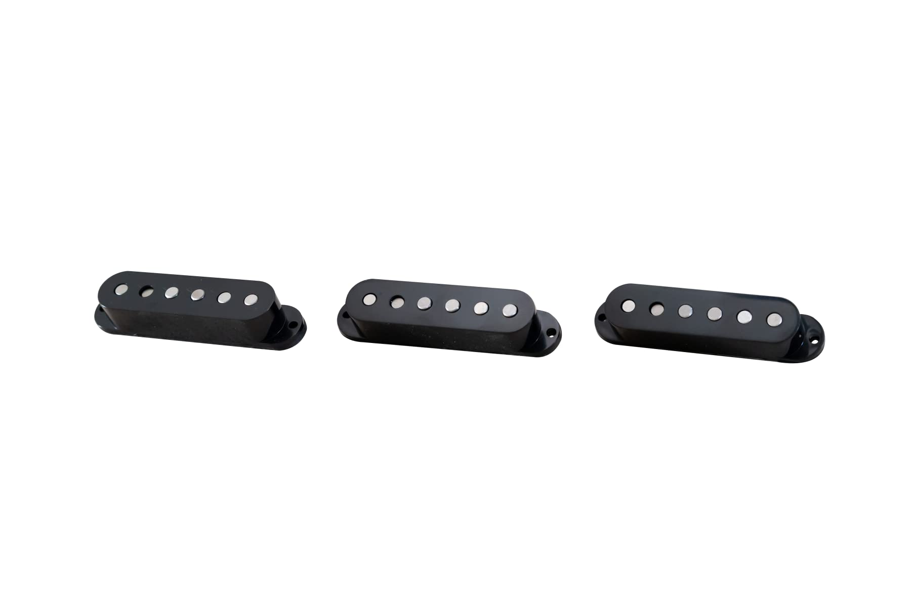Porter Gatekeeper Pickups GKP-S Strat Set Black Covers Fits Stratocaster