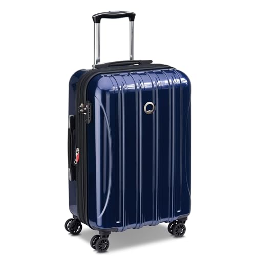 DELSEY PARIS Helium Aero Bagage rigide extensible avec roulettes, bleu cobalt, bagage à main plus 21 pouces – Image 6