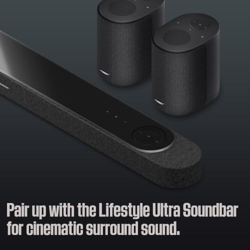 Bose New Lifestyle Ultra Speaker, Wireless Home Speaker, TrueSpatial Audio, CleanBass, AirPlay & Google Cast, Black - image 7