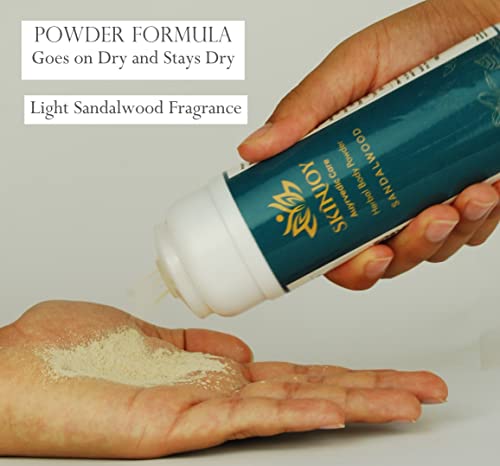 Skin Joy. Natural Deodorant Powder for Feet, Under Arms, Groin, Intimate and Sensitive Areas. For Men and Women. Odour Eliminator for Shoes and Feet. Talcum and Aluminium Free. - Image 8
