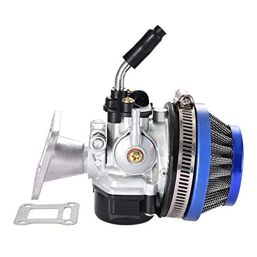 GOOFIT Reemplazo Azul del Kit De Junta De Admisión del Filtro De Aire del Carburador De Carburo De 2 Golpes para El ATV De La Bicicleta De Bolsillo 47cc 49cc