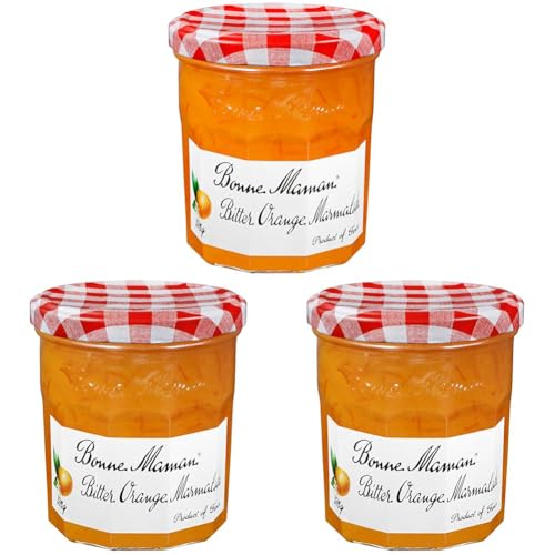 Image of Bonne Maman Bitter Orange Preserve Marmalade Fruit Jam, 13 oz ℮ 370 g (Pack of 3)