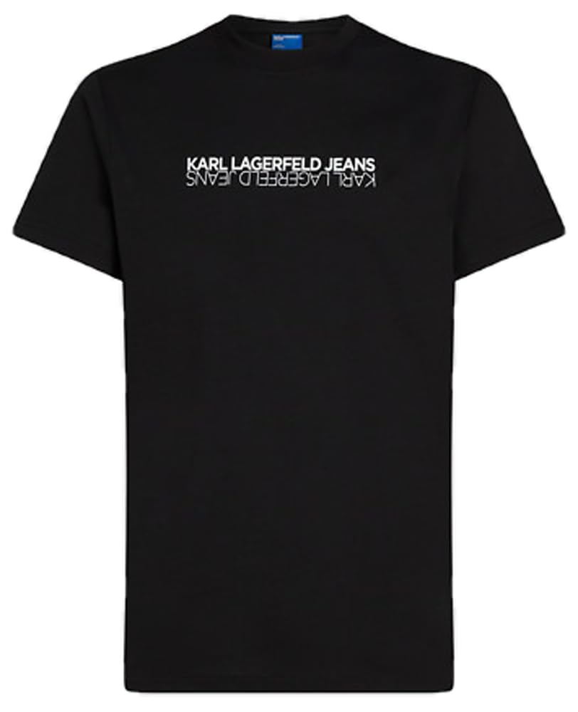 Karl Lagerfeld Jeans Herren Karl Lagerfeld Jeans, Men's, Slim Short Sleeve Reflection Tee, Slim Fit T-Shirt