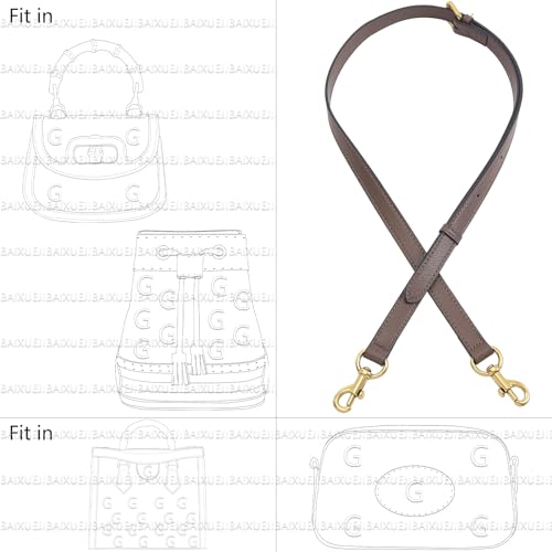 Correa de cuero retro ajustable para bolso miniatura 2