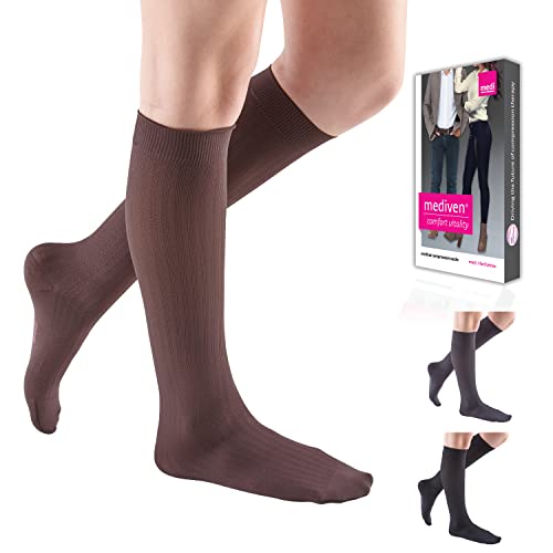 Image of mediven for women vitality, 20-30 mmHg, Calf High Stockings, Closed Toe