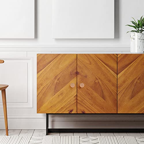 15 Pezzi Pomelli in Legno per Porte Armadi