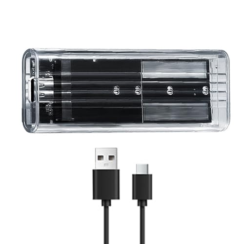 Caja externa transparente para disco sólido miniatura 6