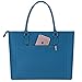 MOSISO Laptop Tote Bag for Women, 15.6 inch Laptop Bag for Work Teacher Business Office Travel Briefcase Handbag with Large Capacity Shockproof Compartment & Zipper Pocket, Lake Blue