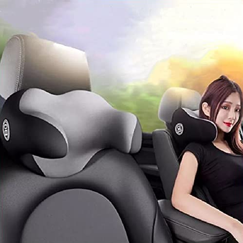 overa Car Seat Headrest Pillow, U-Shape Memory Foam Neck Support Pillow for Neck Pain Relief Ergonomic Car Neck Pillow Soft Travel Pillow for Sleeping and Resting in Car and Office-image-39