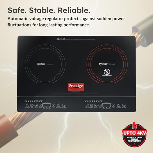 Prestige Electro Duo Infrared and Induction Combi Cooktop - Image 5