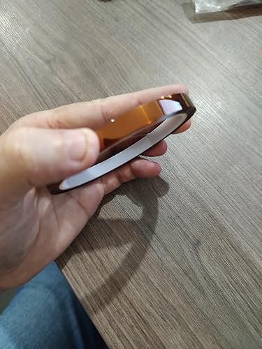 Fita Poliamida Termica Adesiva Para Sublimação 8mm x 33m Altas Temperaturas Reflow Reballing BGA
