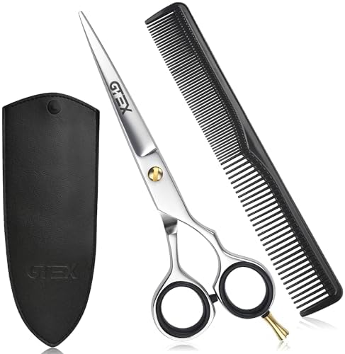 Hair Scissors, 6.5 inch Professional Hair Cutting Scissors for Wo...