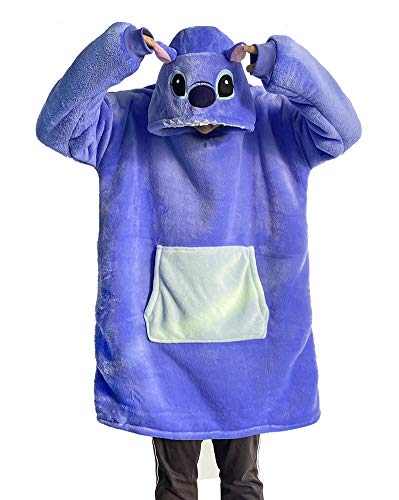 Xinlong Panda Sweatshirt Decke Kapuzenpullover Unisex Deckenpullover Extra Groß Hoodie Tiere Pulli für Damen und Herren Cover