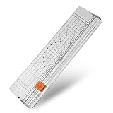 Paper Cutter Slider Mini Small，14 Inch Paper Trimmer,Papercutter Slicer (Includes 5 Blades ）