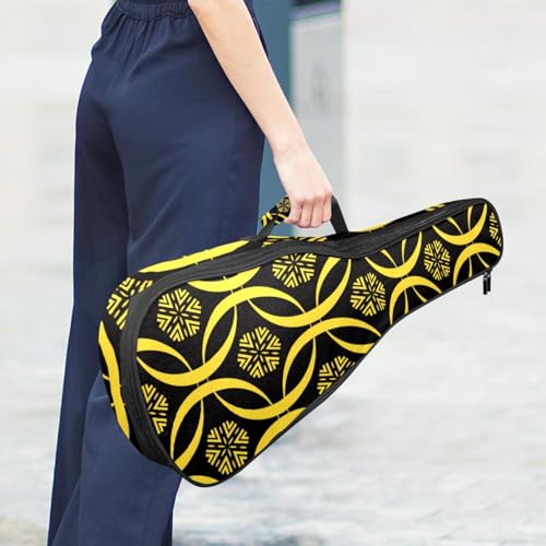 JRHEJTHH Housse durable pour ukulélé étanche avec épaules réglables pour ukulélé de 53,3 cm, 58,4 cm, rembourrage épais de style bohème – Noir, Multicolore., 25.9x9x3.1in/66x23x8cm, Moderne - Les Beatles, Paul McCartney, John Lennon, RIngo Starr, George Harrison JRHEJTHH Housse durable pour ukulélé étanche avec épaules réglables pour ukulélé de 53,3 cm, 58,4 cm, rembourrage épais de style bohème – Noir, Multicolore., 25.9x9x3.1in/66x23x8cm, Moderne – Image 7