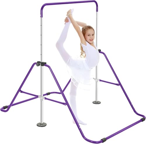 M.J COMFY-LIFE gymnastics bar,gymnastic bar,kids gymnastics bar,gymnastics bar for kids ages 8-12,gymnastics bars,gym bars for kids (purple)