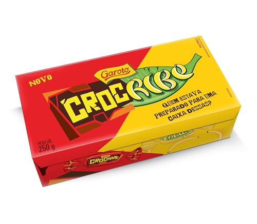 Caixa de Bombom Garoto CROCRIBE 250g Caixa de Bombom Garoto CROCRIBE 250g
