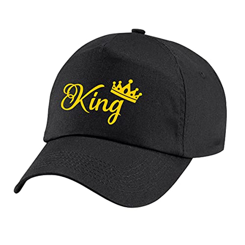 gi Graphic Impact Inspired King Gift for Him Printed Adjustable Sport Outdoor for Adults Mens Baseball Cap(Black)