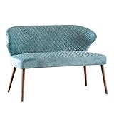 wohnzimmer 50er 60er BEQUEM: Das Polster der Sitzbank gibt ein angenehmes Sitzgefühl ob beim Essen, Schuhe anziehen oder auch entspannen. Detaillreiches Design mit Abrundungen der Sitzbankecken. Moderner Look mit bequemen Sitz