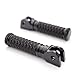 POLE Black CNC Front Foot Pegs For Buell XB9R Firebolt 2003-2007