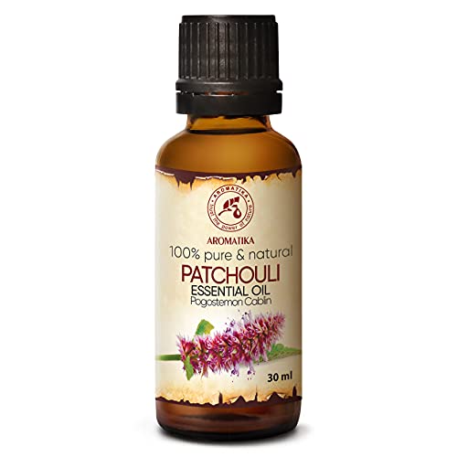 Aceite Esencial de Patchouli 30ml   Pogostemon Cablin   100% Puro para Aromaterapia   Relajación   Difusor Fragante   Lámpara de Aroma