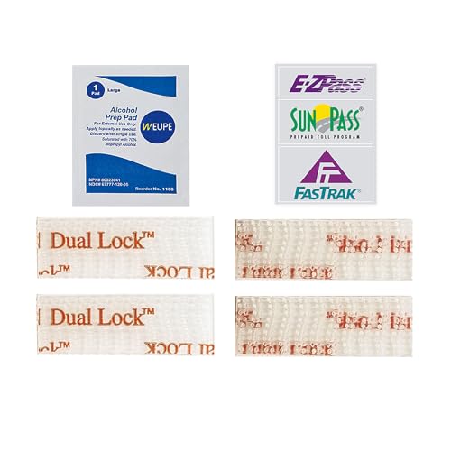 WEUPE EZ Pass Adhesive Strips – 4+1 White Pack