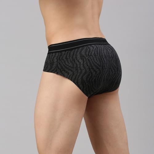 Image of Zoiro Men's Brief | Soft Band | Soft No-Marks Elastic | Breathable Innerwear | Pack of 1 | Color May Vary