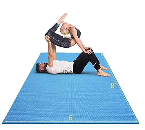 Image of GXMMAT Large Yoga Mat 12'x6' /10'x6' /6'x8'(7mm)
