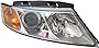 Headlight for KIA OPTIMA 2009-2010 RH Assembly Halogen Chrome Interior Composite Type New Body Style