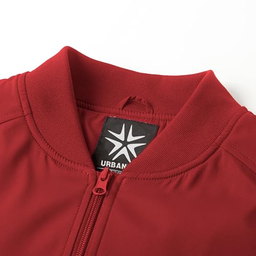 URBANFIND Men's Bomber Jackets Casual Lightweight Windbreaker Fashion Spring Fall Coats3