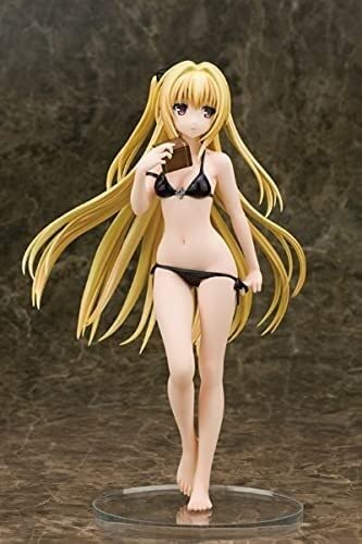 Tplarat 23Cm Japanese Anime Alter To Love Ru Golden Darkness Yuuki Mikan Lala Swimsuit Beautiful Girl's Pvc Action Figures Statue Collectible Ornaments Model Doll Birthday Gifts Gift #TOP1