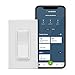 Leviton DW15S-1BZ Decora Smart Wi-Fi 15A Universal LED/Incandescent Switch, No Hub Required, Works with Amazon Alexa