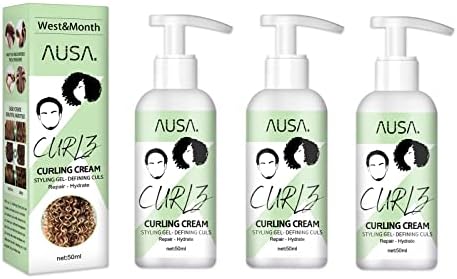 Hair Royale Curly Hair Cream, Salonx Extra Hair-Volumizing Cream, Bouncie'Lock Hair-Volumizing Cream, Curly Hair Styling Cream Anti Frizz, Curl Defining Cream (3pcs)