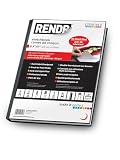 RENDR Hardbound Sketchbook 8.5x11, Bleed-Proof Paper for Alcohol Markers, Copic and Ink | 180 GSM, No Show-Thru, 48 Sheets
