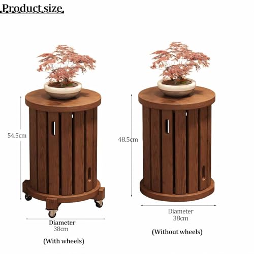 Juego de 4 taburetes de madera apilables, diseño de anidación, taburetes industriales para cocina, jardín, aula, hogar - imagen 7