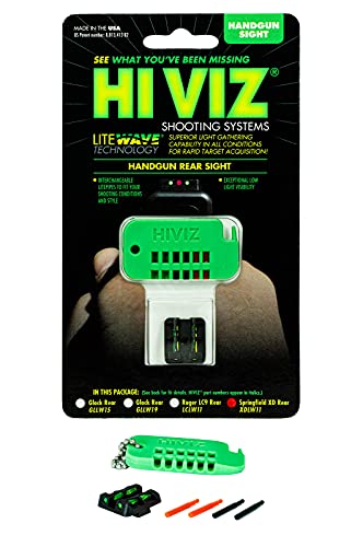 Hiviz Xdlw11 Interchangeable Litewave Rear Handgun Sight For Springfield Armory Xd #TOP6