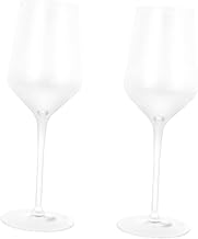 Luxshiny 2 Pçs Cálice De Óculos Retrô Copos De Vinho De Cristal Copos De Coquetel Vintage Copos De Vinho Tinto Copo De Vinho Tinto Bar Copo De Coquetel Elegante Taças De Vidro Para Casa