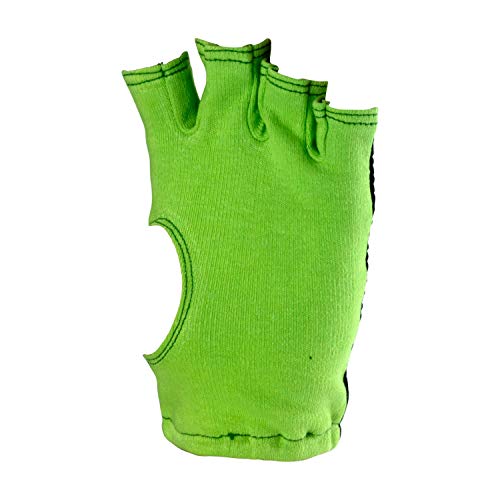 Kookaburra Unisex-Youth Fingerless Batting Inners, Green/Black #TOP1