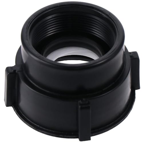 Image of IBC Tote Adapter Water Tank Connector, Tote Fittings Tank Water Tank Connector 2 Inch Fitting Adapter IBC Tonnage Connection Joint and 3 /4 Inch Coarse Thread