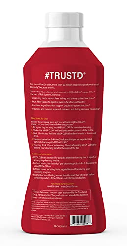 Detoxify Mega Clean Herbal Cleanse- Grape Flavor - 32 oz – Professionally Formulated Herbal Detox Drink – Enhanced with… - Image 4