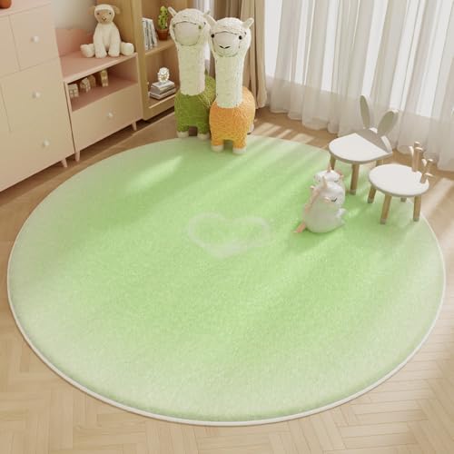 Tapis de chevet doux et rond pour réveiller votre chambre en douceur